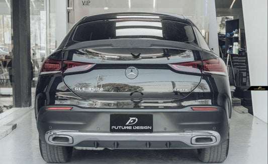 Future Design FD Carbon Fiber REAR SPOILER for Mercedes Benz GLE350 AMG GLE43 GLE63 W167 Coupe - Performance SpeedShop