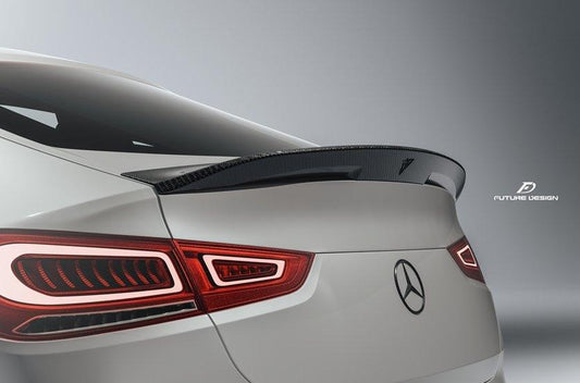 Future Design FD Carbon Fiber REAR SPOILER for Mercedes Benz GLE350 AMG GLE43 GLE63 W167 Coupe - Performance SpeedShop