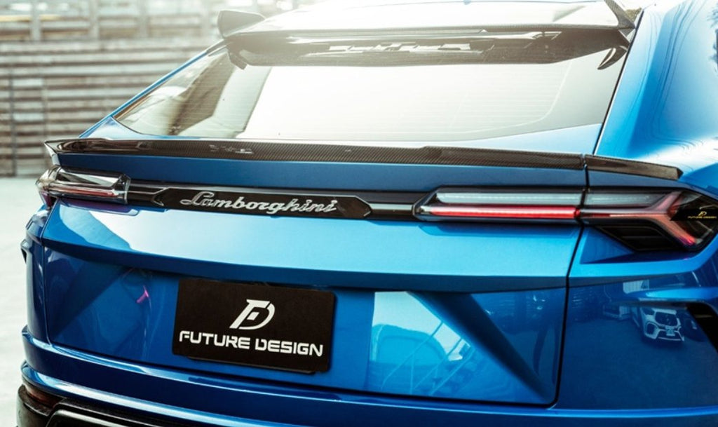 Future Design FD Carbon Fiber REAR TRUNK SPOILER for Lamborghini Urus - Performance SpeedShop
