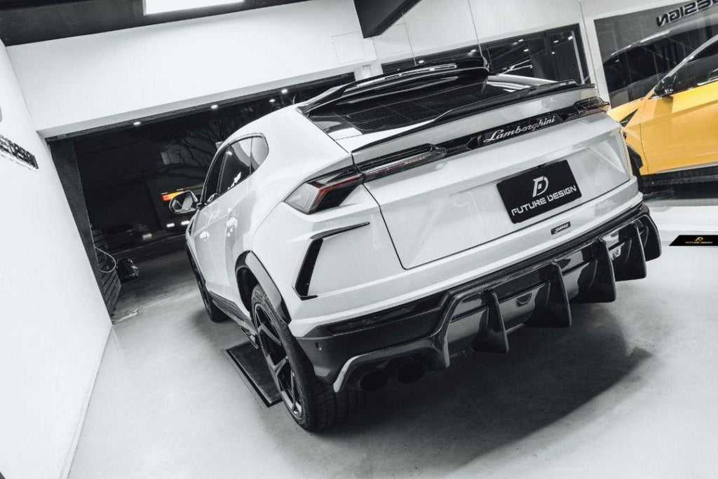 Urus Rear Subframe Carbon Fiber Rear Trunk Spoiler V1 for Lamborghini Urus – Performance ...