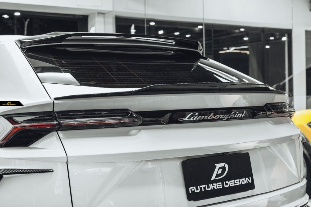 Future Design FD Carbon Fiber REAR TRUNK SPOILER V1 for Lamborghini Urus - Performance SpeedShop