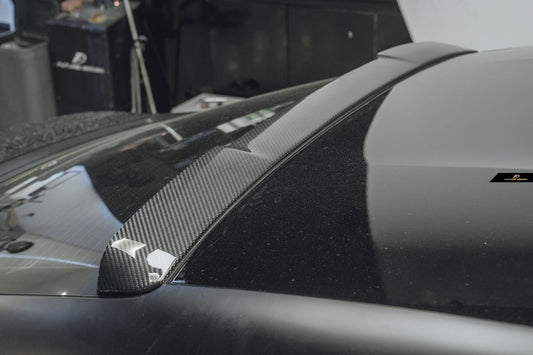 Future Design FD Carbon Fiber ROOF SPOILER for Porsche Taycan Base & 4S & Turbo & Turbo S - Performance SpeedShop