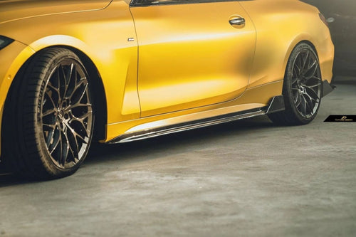 Future Design FD Carbon Fiber Side Skirts for BMW 4 Series G22 2021-ON - Performance SpeedShop