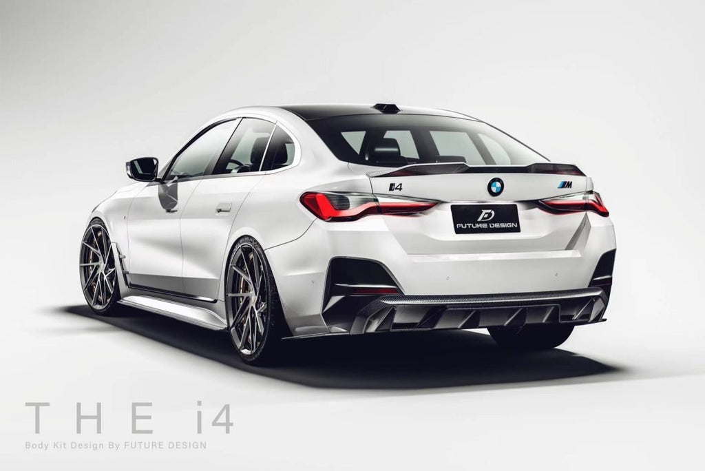 Future Design FD Carbon Fiber SIDE SKIRTS for BMW G26 I4 M50 / e Drive 40i 2022-ON - Performance SpeedShop