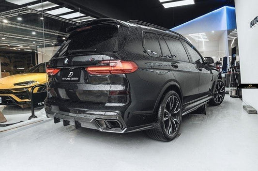 Future Design FD Carbon Fiber SIDE SKIRTS for BMW X7 G07 2020-ON - Performance SpeedShop