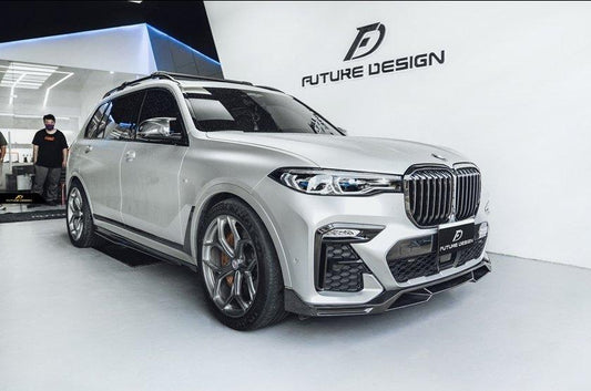 Future Design FD Carbon Fiber SIDE SKIRTS for BMW X7 G07 2020-ON - Performance SpeedShop