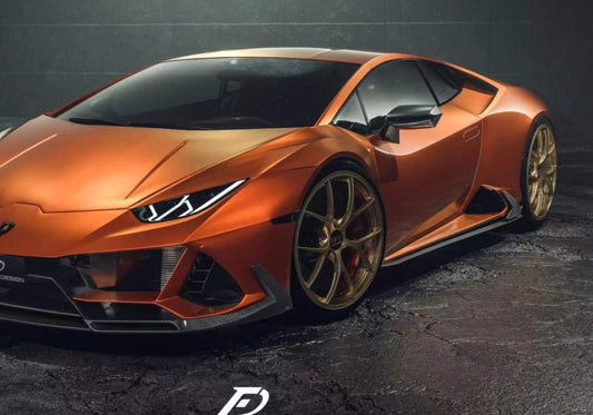 Future Design FD Carbon Fiber SIDE SKIRTS for Lamborghini Huracan EVO - Performance SpeedShop