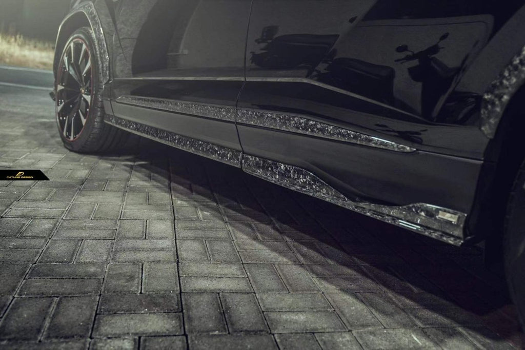 Future Design FD Carbon Fiber SIDE SKIRTS for Lamborghini Urus - Performance SpeedShop