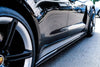 Future Design FD Carbon Fiber SIDE SKIRTS for Porsche Taycan Base & 4S & Turbo & Turbo S - Performance SpeedShop