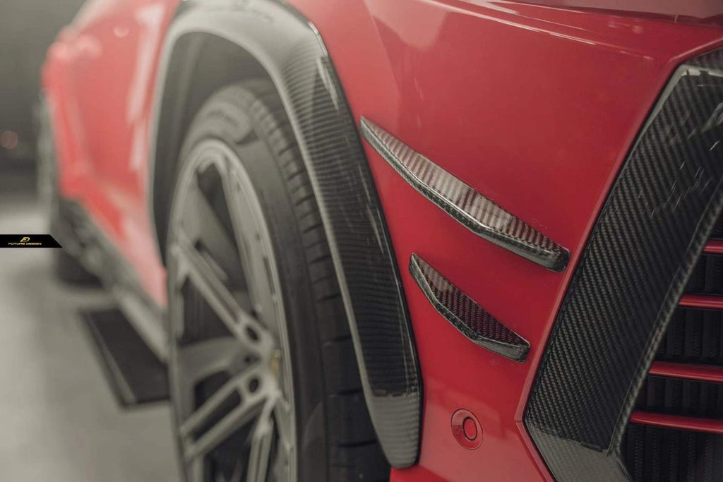 Future Design FD Carbon Fiber WIDEBODY WHEEL ARCHES for Lamborghini Urus - Performance SpeedShop