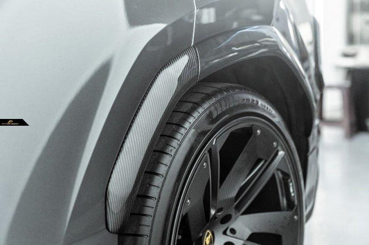 Future Design FD Carbon Fiber WIDEBODY WHEEL ARCHES for Lamborghini Urus - Performance SpeedShop