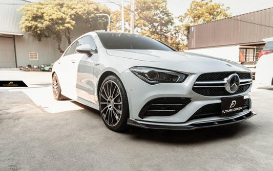 Future Design FD GT Carbon Carbon Fiber Front Lip 2020-ON C118 CLA250 CLA35 - Performance SpeedShop