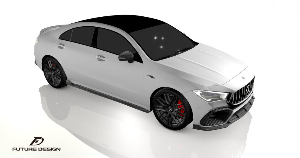 Future Design FD GT Carbon Fiber Front Lip For CLA C118 CLA45 2020-ON - Performance SpeedShop