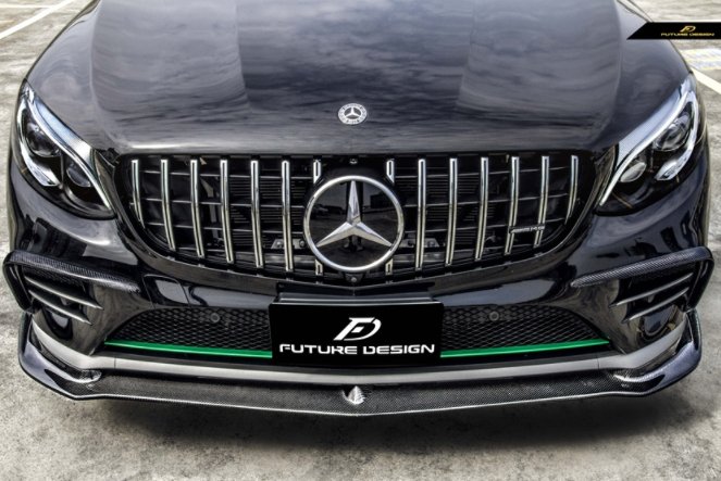 Front Ansatz für Mercedes-Benz GLC Coupe AMG-Line C253 Facelift Carbon –  Tuning King
