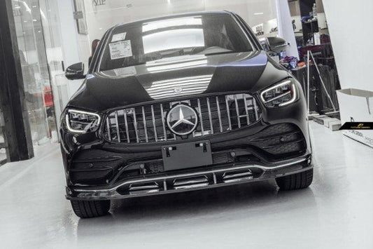 Future Design FD GT Carbon Fiber FRONT LIP SPLITTER for Mercedes Benz GLC250 AMG / GLC300 AMG / GLC43 AMG W253 GLC & GLC Coupe 2020-ON Facelift - Performance SpeedShop