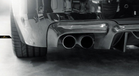 Future Design FD GT Carbon Fiber Rear Diffuser for BMW M5 & 5 series F10 F11 F18 520 528 535 with M-Package - Performance SpeedShop