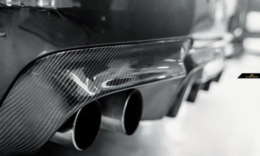 Future Design FD GT Carbon Fiber Rear Diffuser for BMW M5 & 5 series F10 F11 F18 520 528 535 with M-Package - Performance SpeedShop