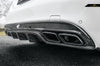Future Design FD GT Carbon Fiber Rear Diffuser for W205 AMG Sport Package / C63 AMG Sedan 2015-ON - Performance SpeedShop