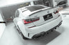 Future Design FD GT Carbon Fiber Rear Diffuser Quad Exist for BMW G20 / G21 3 Series M340i 330i - Performance SpeedShop