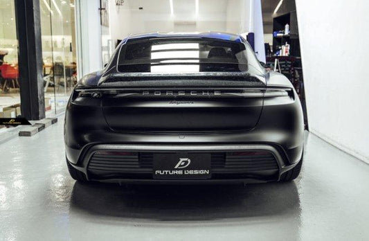 Future Design FD GT Carbon Fiber REAR SPOILER for Porsche Taycan Base & 4S & Turbo & Turbo S - Performance SpeedShop