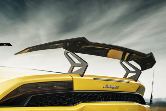 Future Design FD GT Carbon Fiber REAR SPOILER WING for Lamborghini Huracan LP580-2 LP610-4 - Performance SpeedShop