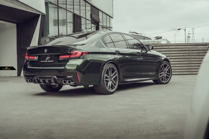 Future Design FD GT Carbon Fiber SIDE SKIRTS for BMW M5 F90 2017-ON - Performance SpeedShop