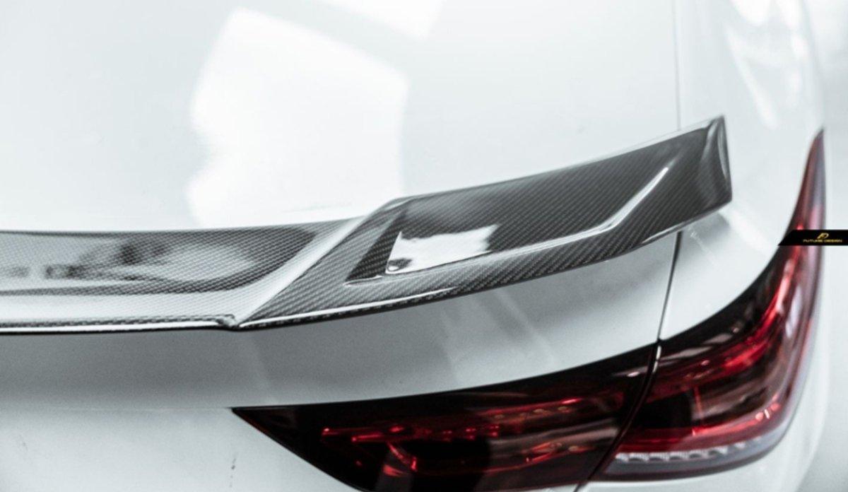Gloss Black Rear Boot Spoiler Lip For Mercedes CLA C118 Saloon 2019+ - ABS