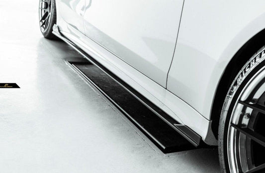 Future Design FD GTS-V Carbon Fiber SIDE SKIRTS For CLS450 CLS53 W257 C257 2019-ON - Performance SpeedShop