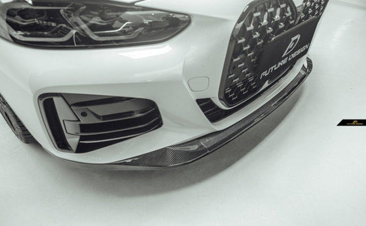 Future Design FD MPS Carbon Fiber Front Lip for BMW 4 Series G22 2021-ON - Performance SpeedShop