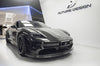 Future Design FD V1 Carbon Fiber FRONT LIP SPLITTER for Porsche Taycan Base & 4S - Performance SpeedShop
