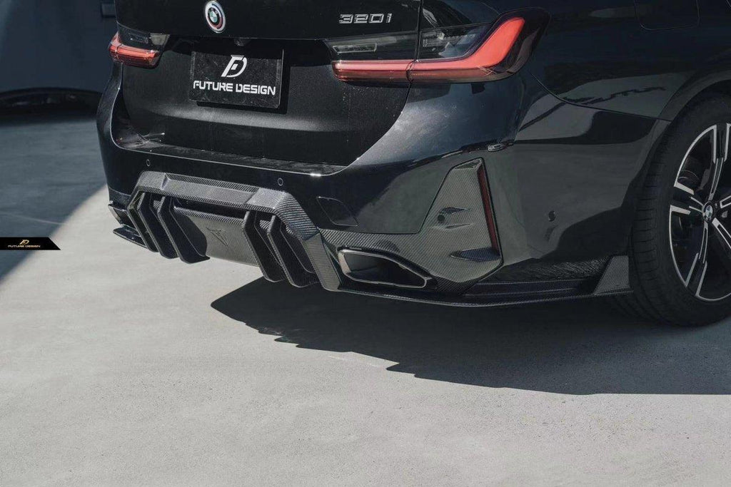 Future Design FD V1 Carbon Fiber Rear Diffuser for BMW G20 / G21 3 Ser ...