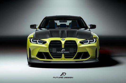 Future Design FD V2 Carbon Fiber Front Lip for M3 G80 & M4 G82 G83 2021-ON - Performance SpeedShop