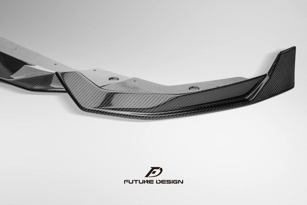 Future Design FD V2 Carbon Fiber Front Splitter for BMW G20 / G21 3 Series M340i 330i 2023-ON LCI - Performance SpeedShop