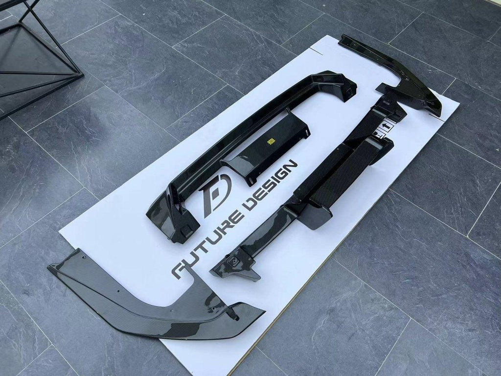 Future Design FD V2 Carbon Fiber REAR DIFFUSER for M3 G80 & M4 G82 G83 2021-ON - Performance SpeedShop