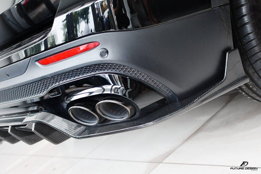 Future Design FD V2 Carbon Fiber REAR DIFFUSER for Mercedes Benz GLB 250 AMG / GLB 35 AMG X247 2020-ON - Performance SpeedShop