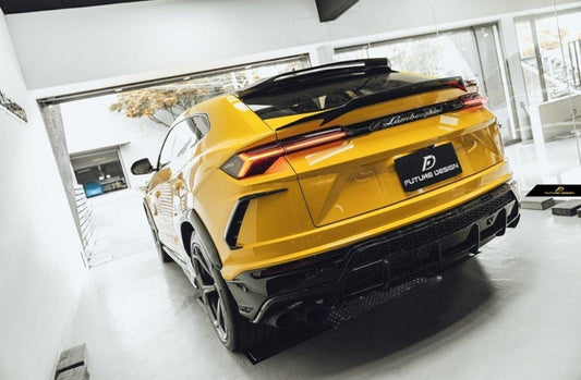 Future Design FD V2 Carbon Fiber REAR TRUNK SPOILER for Lamborghini Urus - Performance SpeedShop