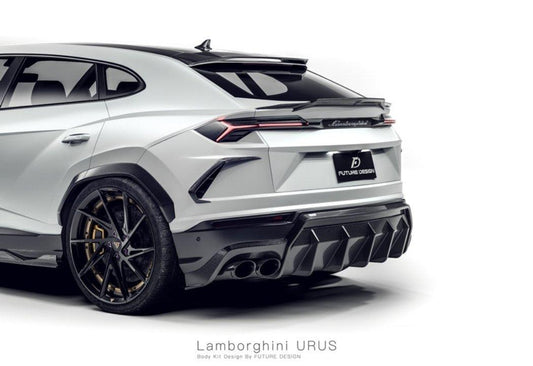 Future Design FD V2 Carbon Fiber REAR TRUNK SPOILER for Lamborghini Urus - Performance SpeedShop