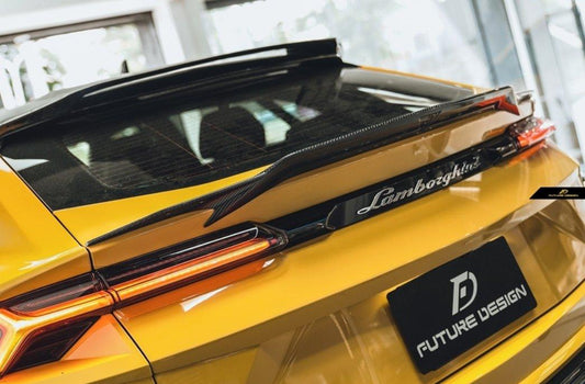 Future Design FD V2 Carbon Fiber REAR TRUNK SPOILER for Lamborghini Urus - Performance SpeedShop