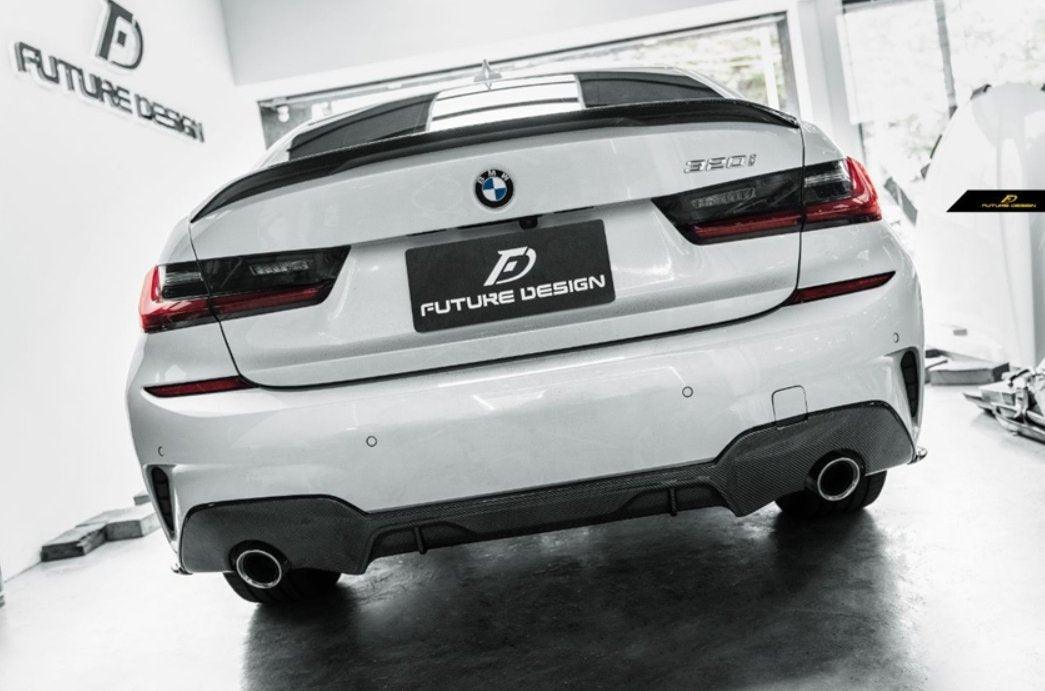 Bmw Custom Rear Diffuser Carbon Fiber Rear Diffuser for BMW 3 Series– Performance SpeedShop