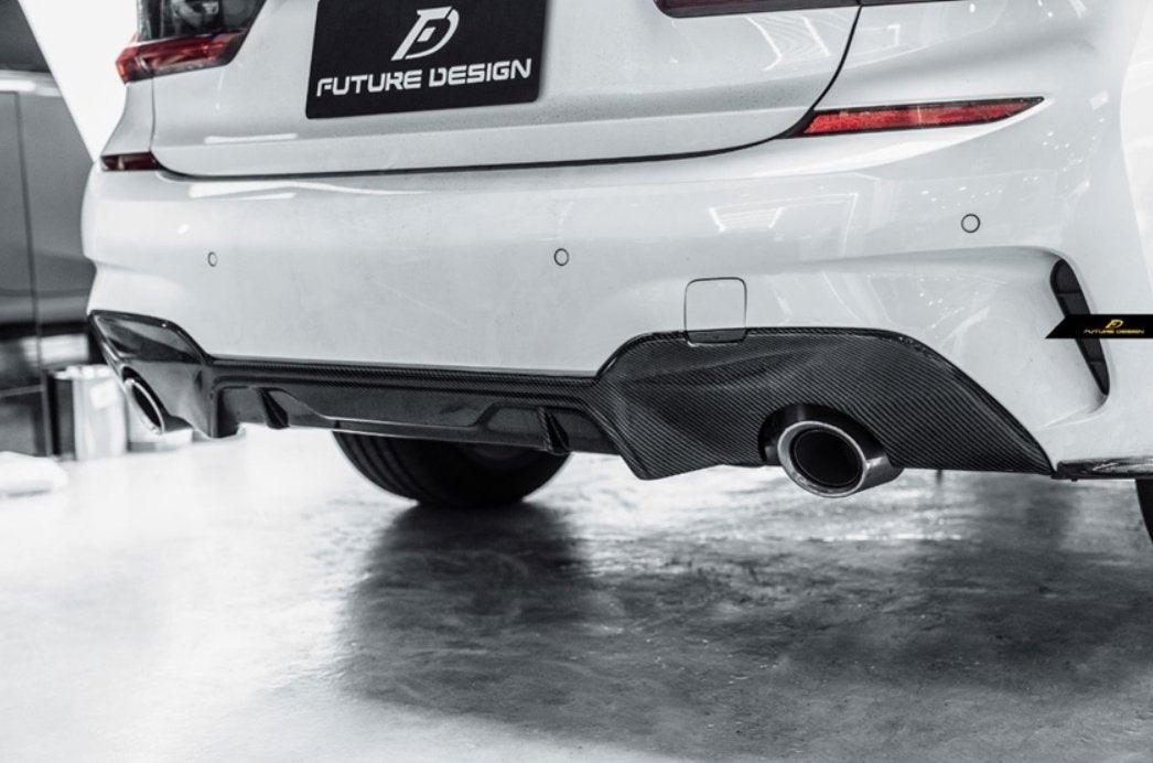 Carbon Fiber Rear Diffuser for BMW 3 Series– Performance SpeedShop