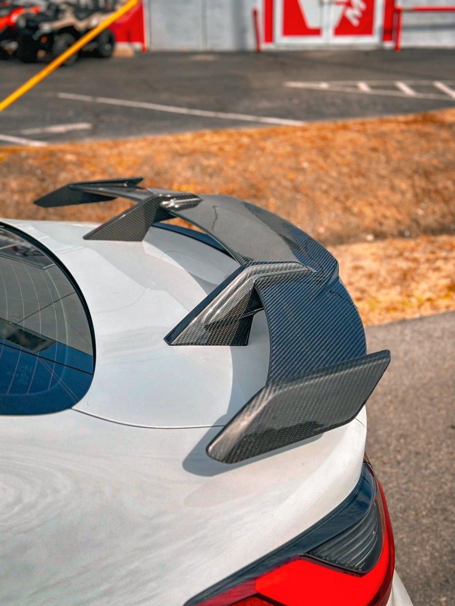 M4 Rear Wing BMW M4CS G82 & I4 M50 & M440 G26 Aftermarket Parts Future Design Rear ...