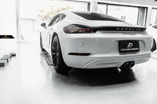 Future Design Porsche 718 Cayman / Boxster G.I. Exhaust Tips - Performance SpeedShop