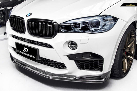 Future Design RKP STYLE Carbon Fiber FRONT LIP for BMW F85 X5M F86 X6M 2015-2019 - Performance SpeedShop