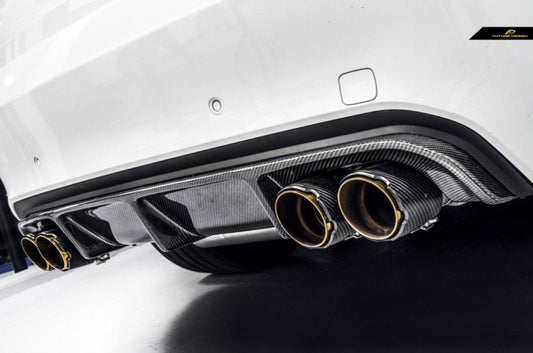 Future Design RKP STYLE Carbon Fiber REAR DIFFUSER for BMW F85 X5M F86 X6M 2015-2019 - Performance SpeedShop