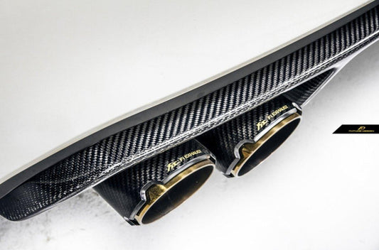 Future Design RKP STYLE Carbon Fiber REAR DIFFUSER for BMW F85 X5M F86 X6M 2015-2019 - Performance SpeedShop