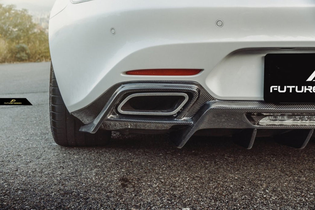 Carbon Fiber Rear Diffuser for Mercedes AMG GT C190 – Performance SpeedShop