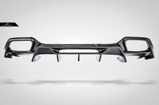 Future Design RT STYLE Carbon Fiber REAR DIFFUSER For Mercedes benz AMG GT GTS GTC C190 2015-ON - Performance SpeedShop