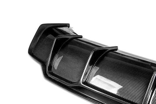 GoodMix Tesla Model 3 "V" Style Dry Carbon Fiber Rear Diffuser - Performance SpeedShop