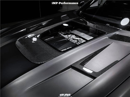 IMP-Performance Carbon Fiber Transparent Hood for Mercedes Benz AMG GT & GTS - Performance SpeedShop