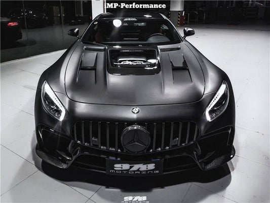 IMP-Performance Carbon Fiber Transparent Hood for Mercedes Benz AMG GT & GTS - Performance SpeedShop